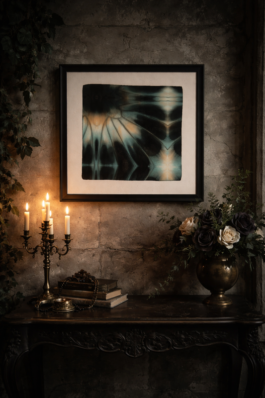 Metamorphosis Framed Silk Scarf ~ LIMITED EDITION